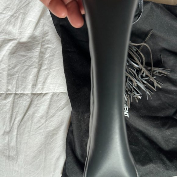 Yves Saint Laurent Gray Crossbody Camera Bag - Picture 10 of 16